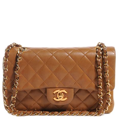 vintage chanel bag brown